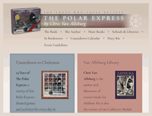 Tablet Screenshot of polarexpress.com